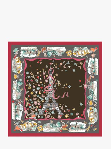 Longchamp Soie gots Sjaal Bruin